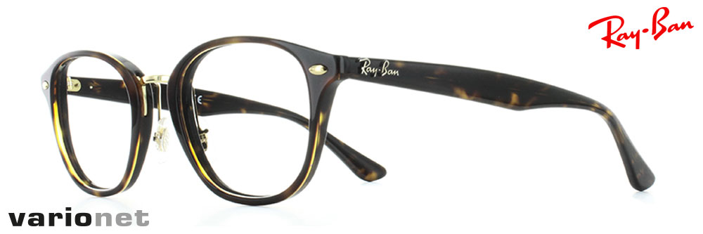 lunettes Ray-Ban rb5355 couleur écaille de profil