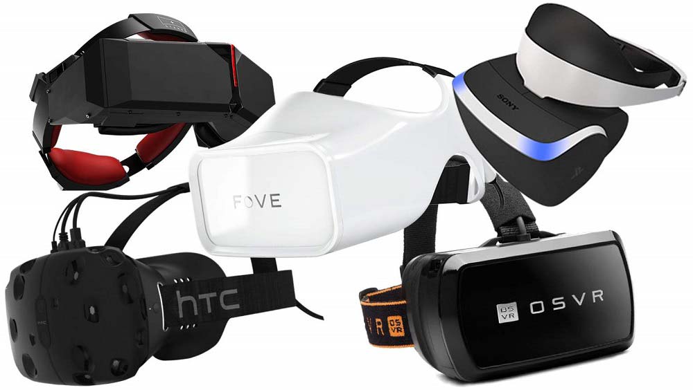 exemples de casques de réalité virtuelle VR